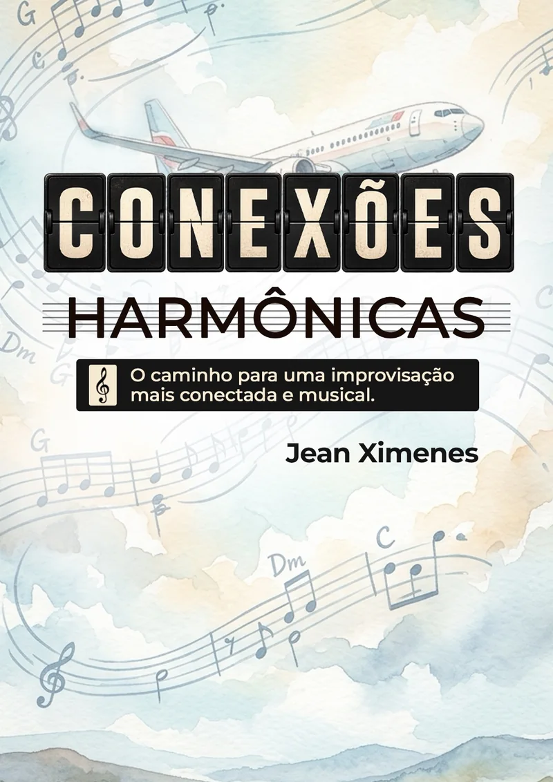Capa do e-book Conexões Harmônicas, de Jean Ximenes